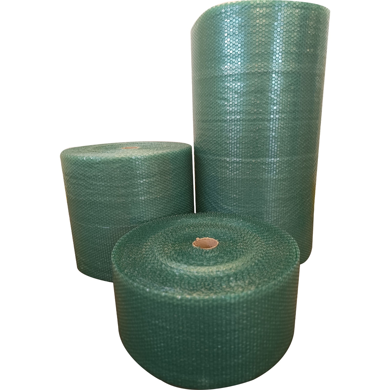 Boblefolie 4mm 25cmx100m grøn